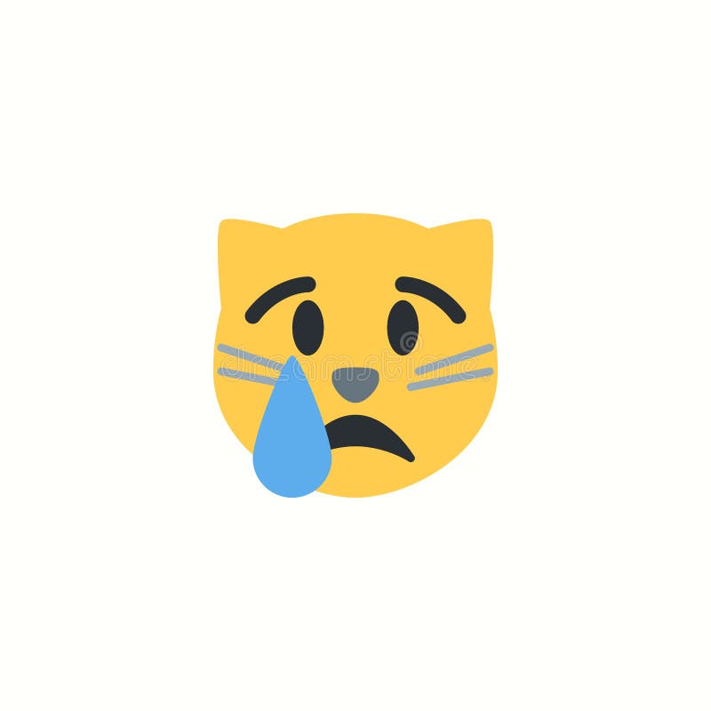 sad kitten clipart