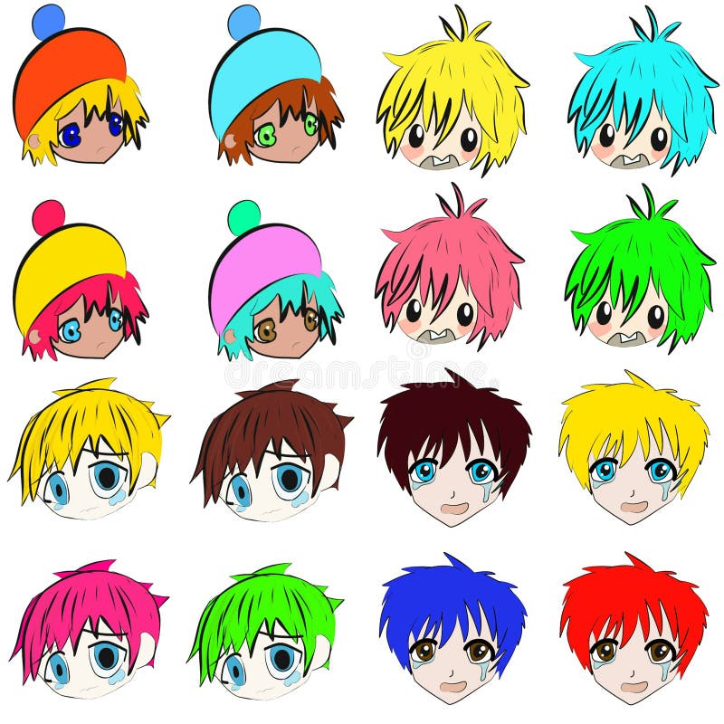 Update more than 81 chibi anime faces - in.duhocakina