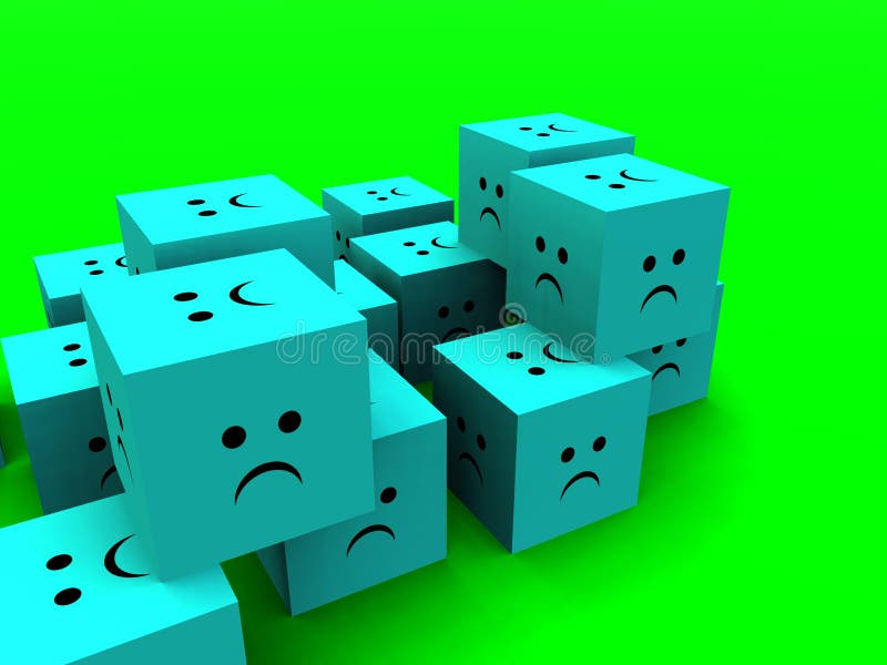 Sad Cubes 8