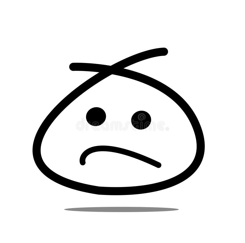 sad face image clipart anniversaire