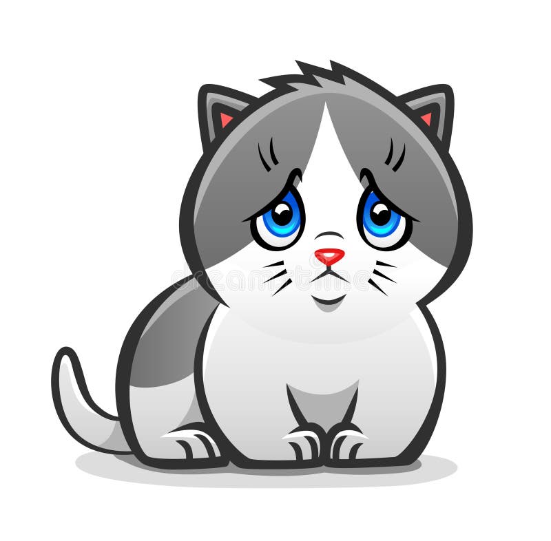 Thumbs Up Sad Cat Meme OK Cat 3 Sticker