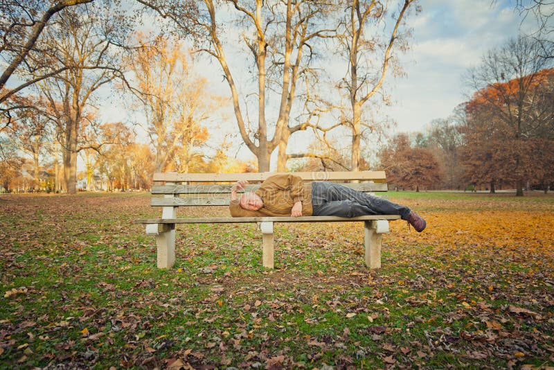 Sad Old Homeless Man stock photography Sad Old Homeless Man stock photography