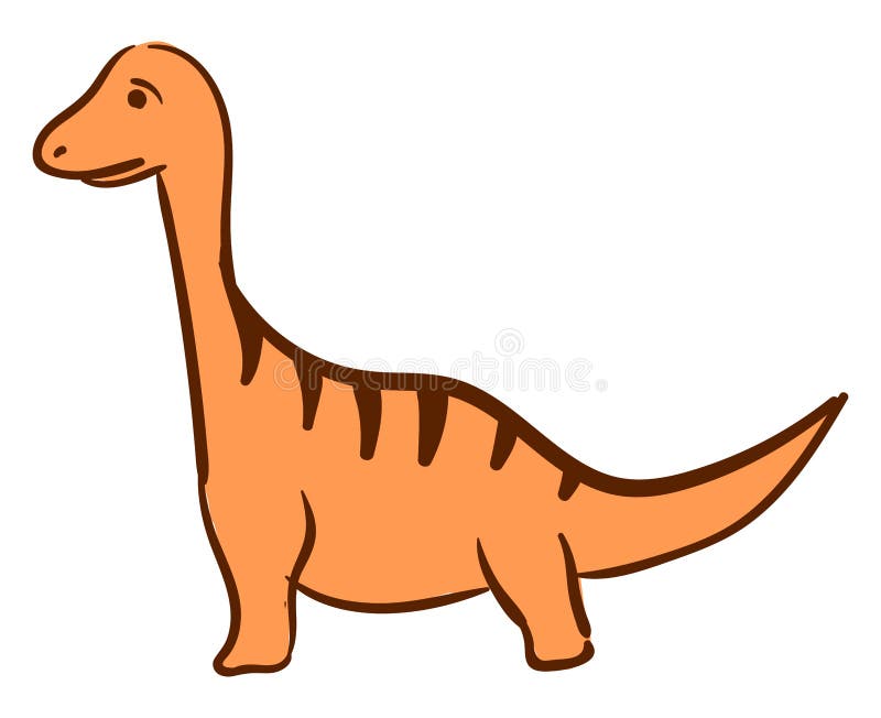 Orange monster rainbow friends vector dinosaur 20714729 Vector Art