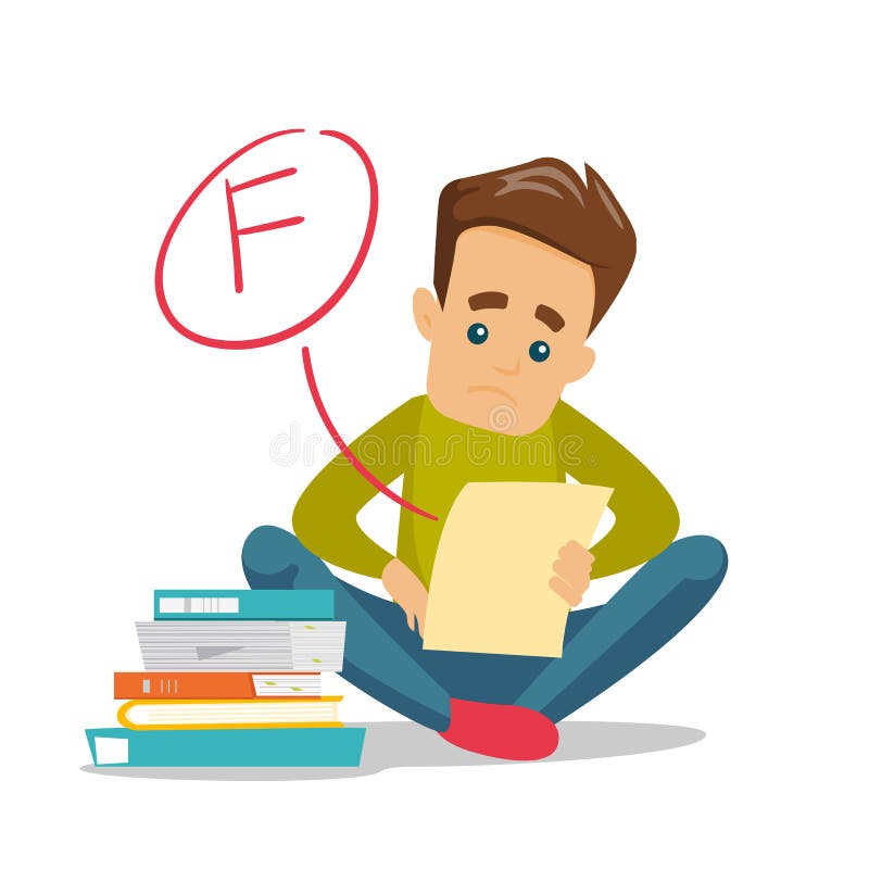Student Bad Test Grade Stock Illustrations – 349 Student Bad Test Grade  Stock Illustrations, Vectors & Clipart - Dreamstime