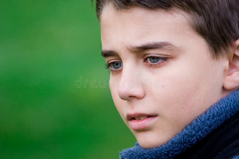 Sad teenager royalty free stock image Sad teenager royalty free stock image