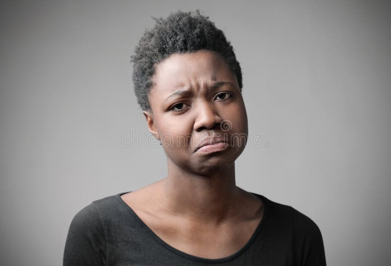 Sad woman royalty free stock photography