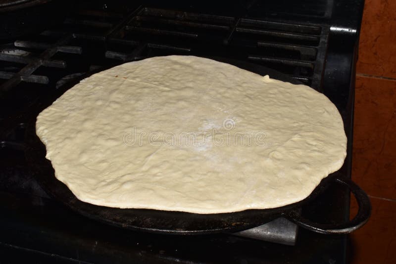 Making Roti Indian Chapati on Roti Tawa Made of Wheat Stock Image - Image  of cooking, delicious: 227874973