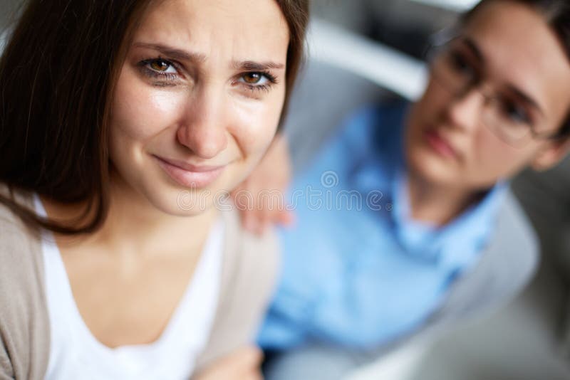 Sadness stock photo