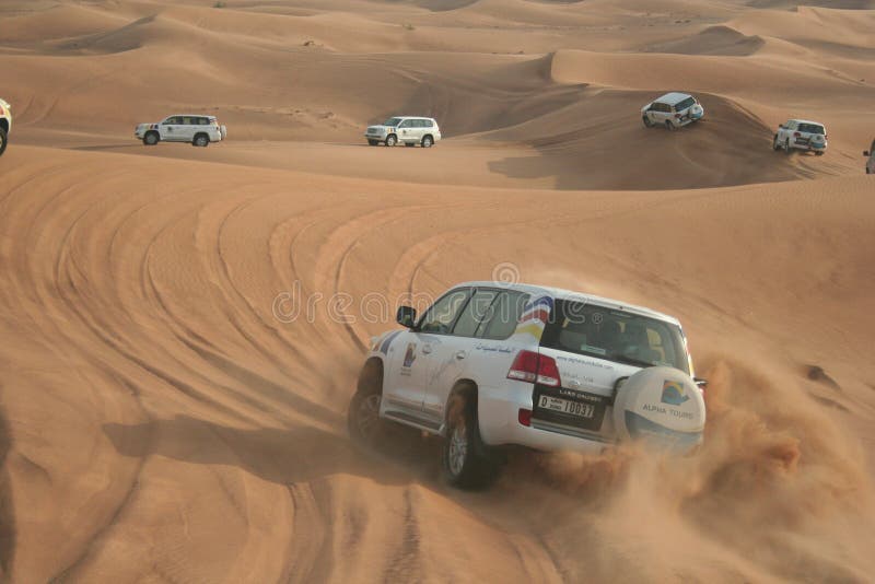 Safari no Deserto foto de stock