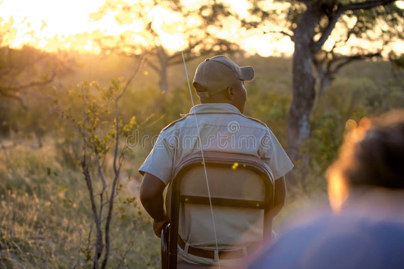Safariverfolger auf Spiel-Antrieb lizenzfreie stockfotos Safariverfolger auf Spiel-Antrieb lizenzfreie stockfotos