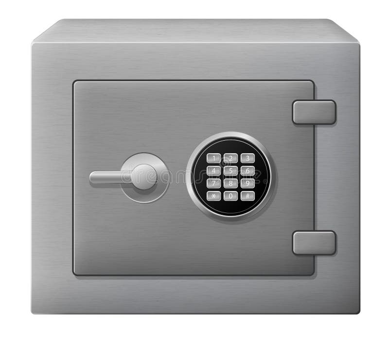 Stealing Safe Box stock vector. Illustration of cartoon 19408108