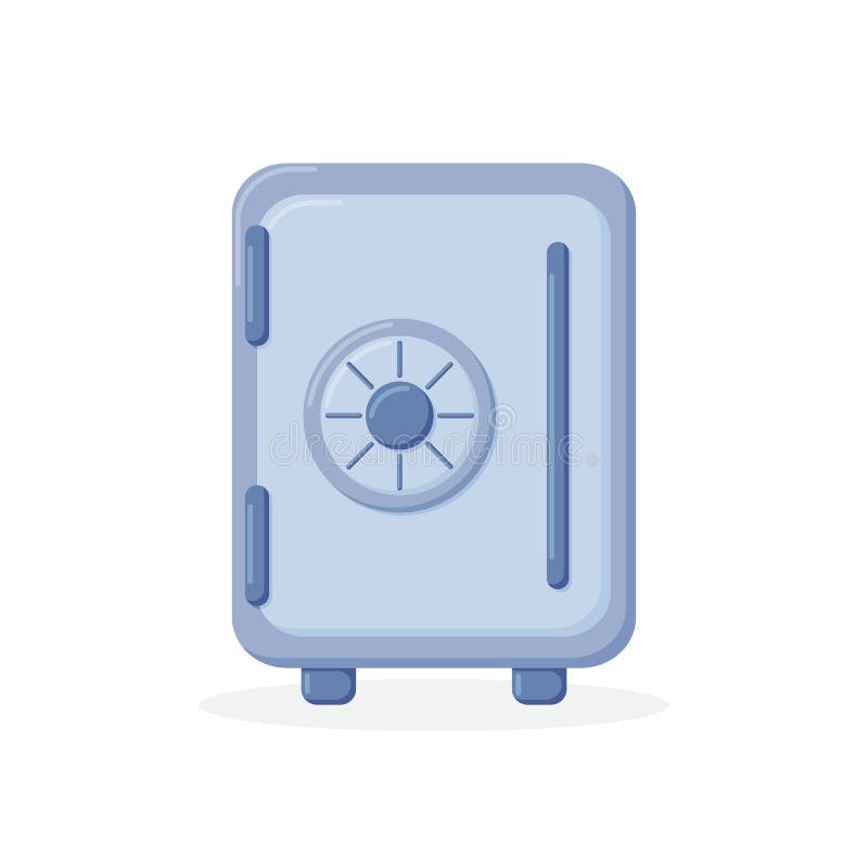Safe Box Icon Cartoon Isolated Vector Illustration Graphic Design Stock