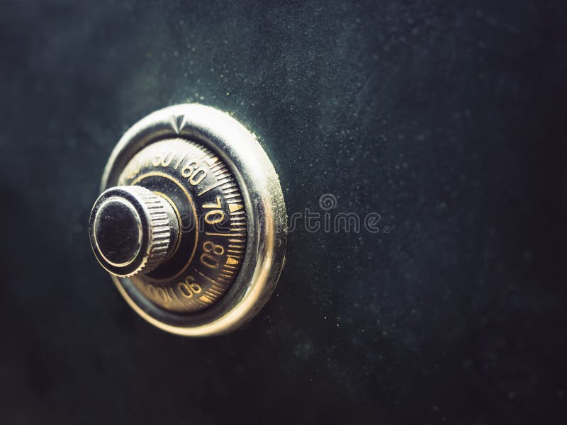 Safe lock code on safety box bank stock photo Safe lock code on safety box bank stock photo