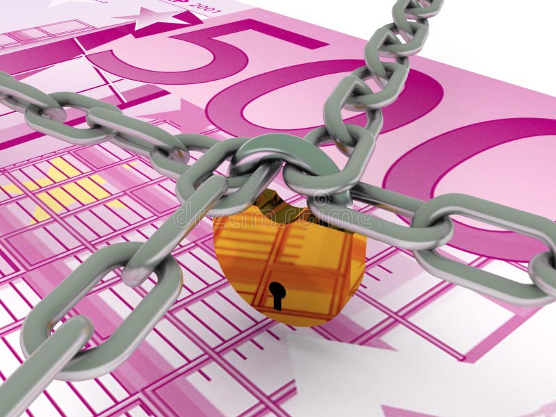 Safe money royalty free illustration