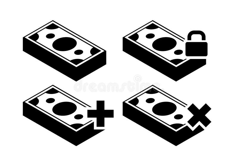 Safe money, vector vector illustration