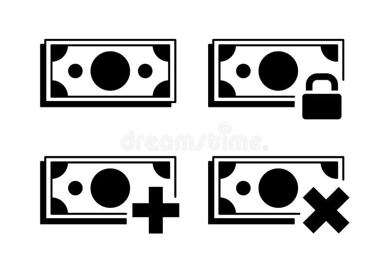 Safe money, vector stock illustration