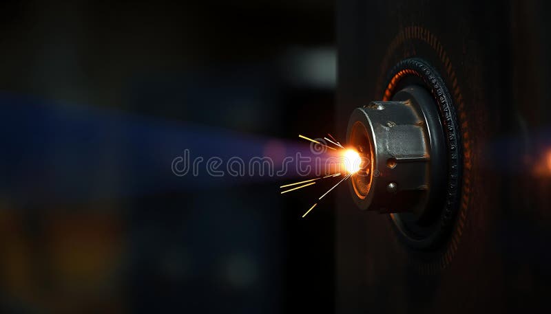 Safe vault door closeup, security system and protection mechanism Generative AI stock illustration