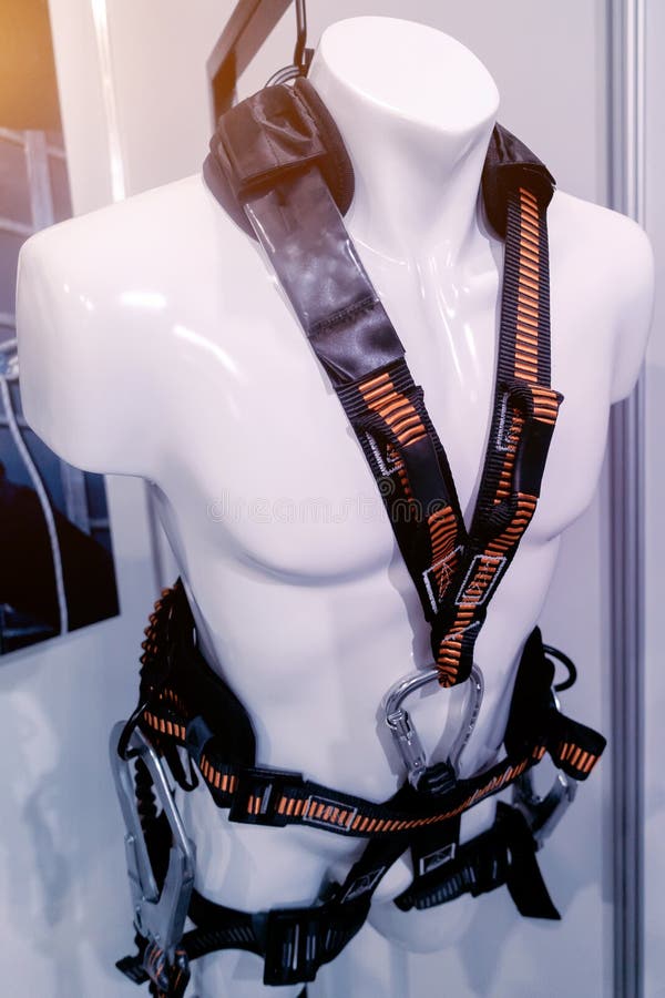 Safety Belts for Work at Height Stock Image Image of high, factory