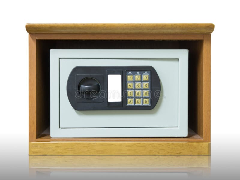 Safety Box With Electronic Lock Stock Photo Image of lock, currency