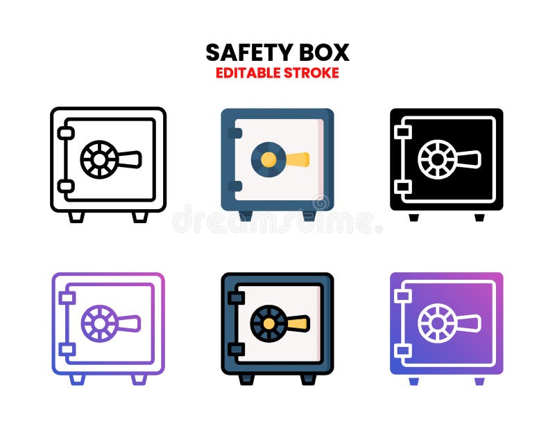 Hotel Safety Box Stock Illustrations 433 Hotel Safety Box Stock