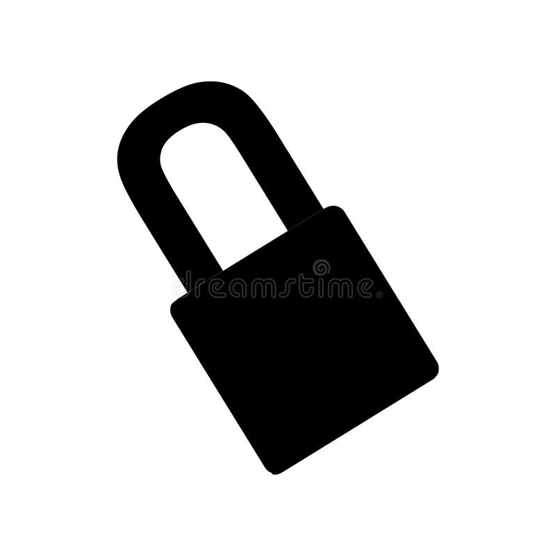 Safety lock icon image stock vector. Illustration of element 79534959