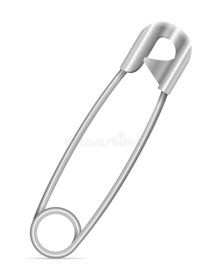 Safety Pin Pins Stock Illustrations – 562 Safety Pin Pins Stock  Illustrations, Vectors & Clipart - Dreamstime