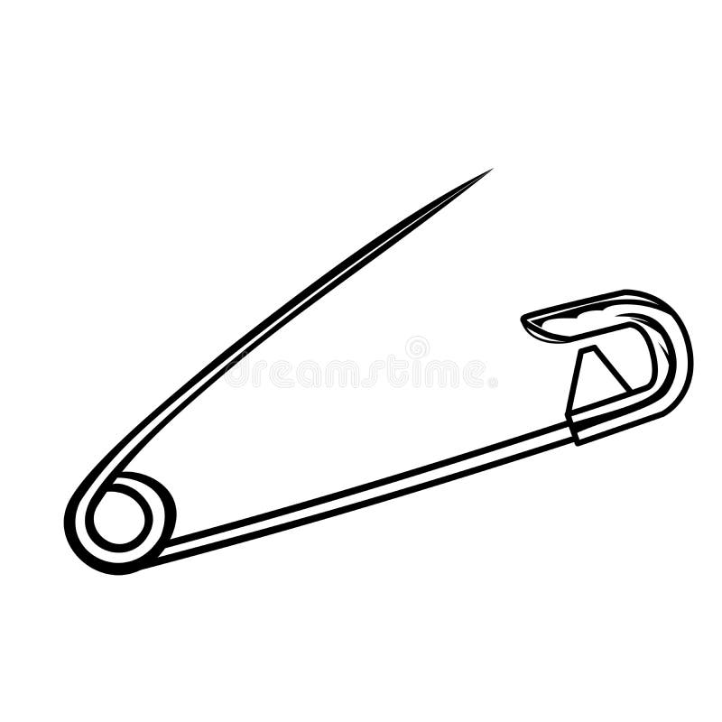 safety pin clipart