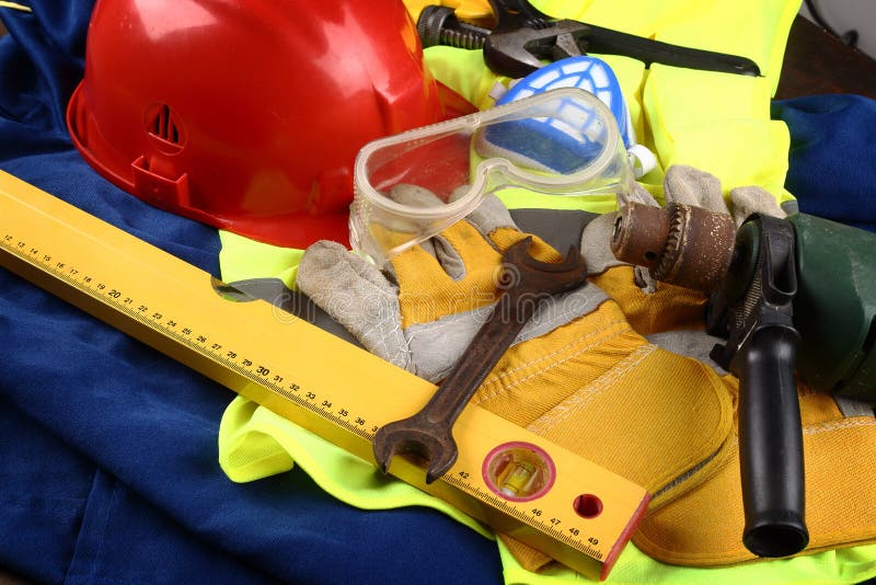 Safety Protective Equipment Stock Image Image of gear, health 73424573