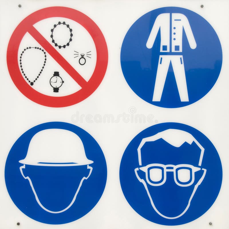 Safety rules stock illustration. Illustration of illustration 26607303