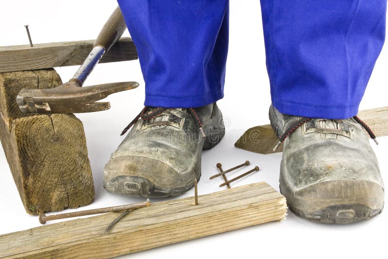 Ladder safety concept stock image. Image of ladder, sticker 24594747