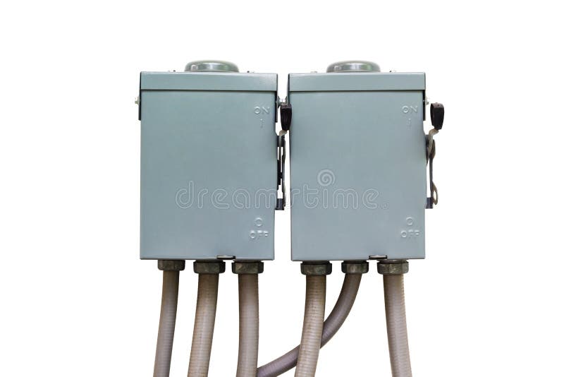 Safety switch box stock image. Image of closeup, circuit 43289831