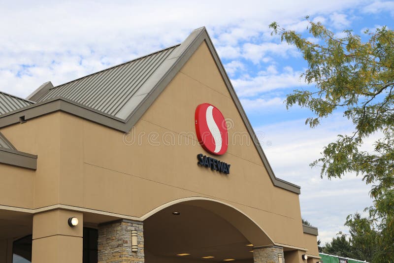 A Safeway Exterior Grocery Super Market Building Editorial Stock Image Image of culture, blank