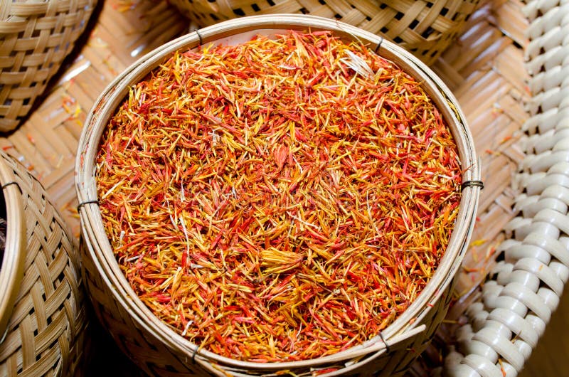 Saffron Herbs for Cook stock image. Image of plant, crocus 43885365