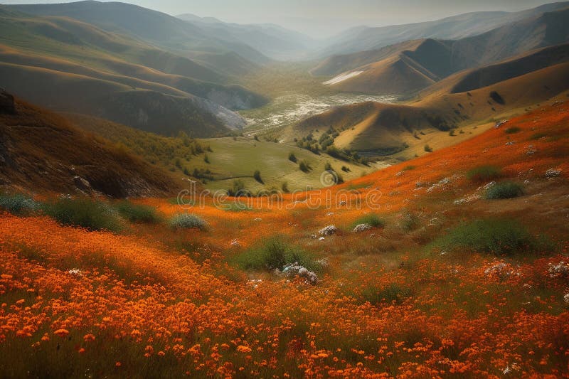 Saffron Valley Stock Illustrations 100 Saffron Valley Stock