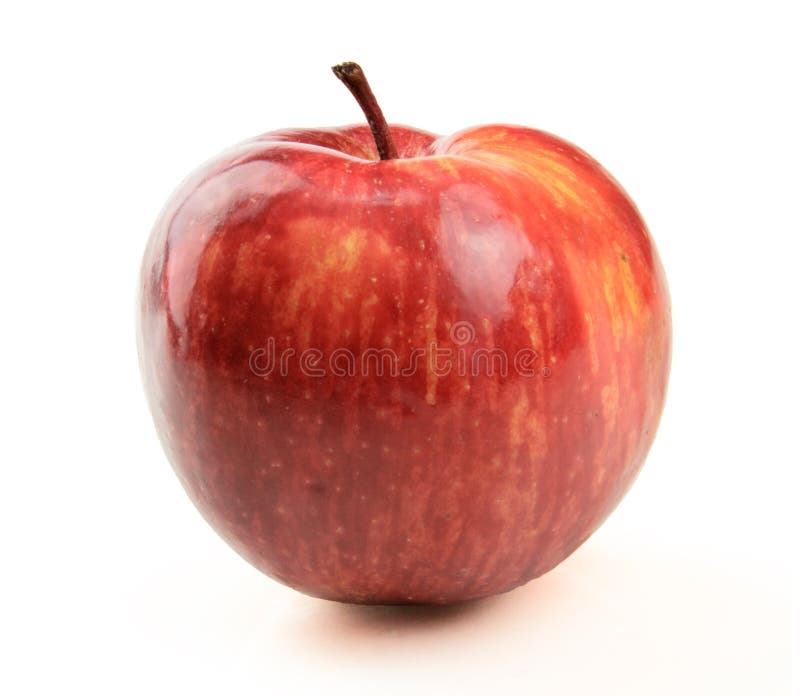 Saftiger Apfel stockfotografie