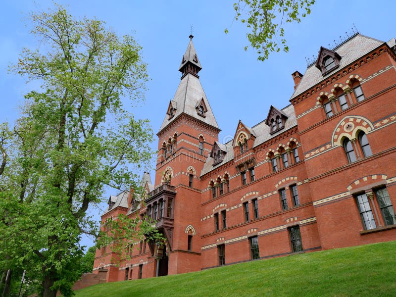 Sage Hall at Cornell University royalty free stock images