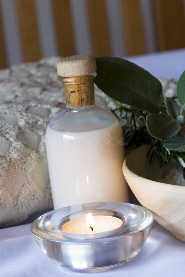 Sage and rosemary Spa set - aromatherapy