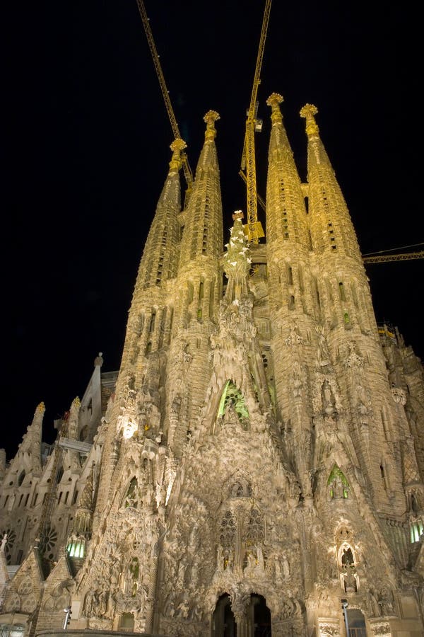 La Sagrada Familia editorial photography. Image of foreign - 319487