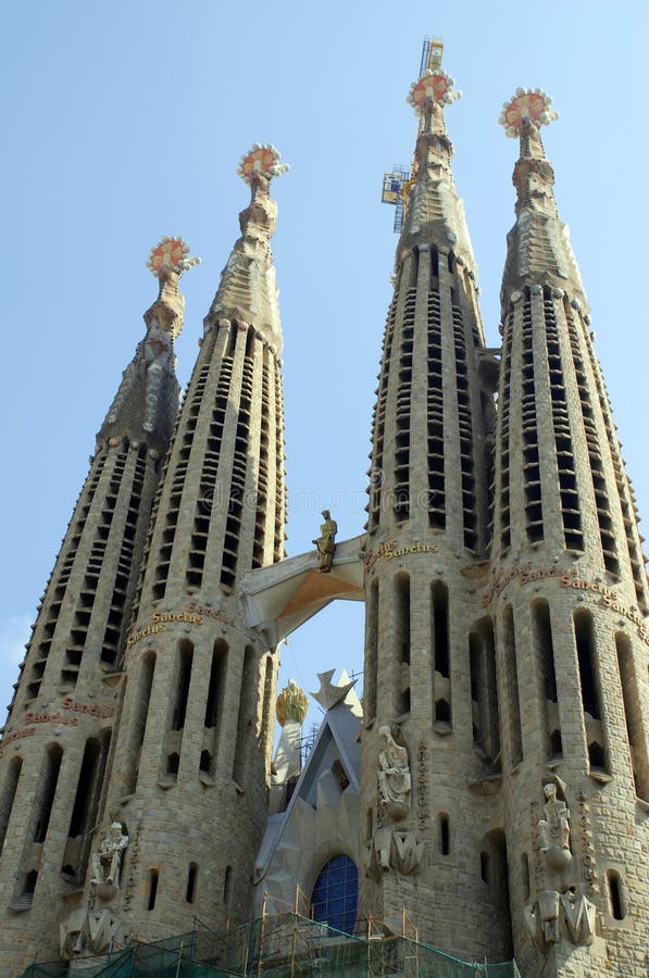 Sagrada familia in barcelona