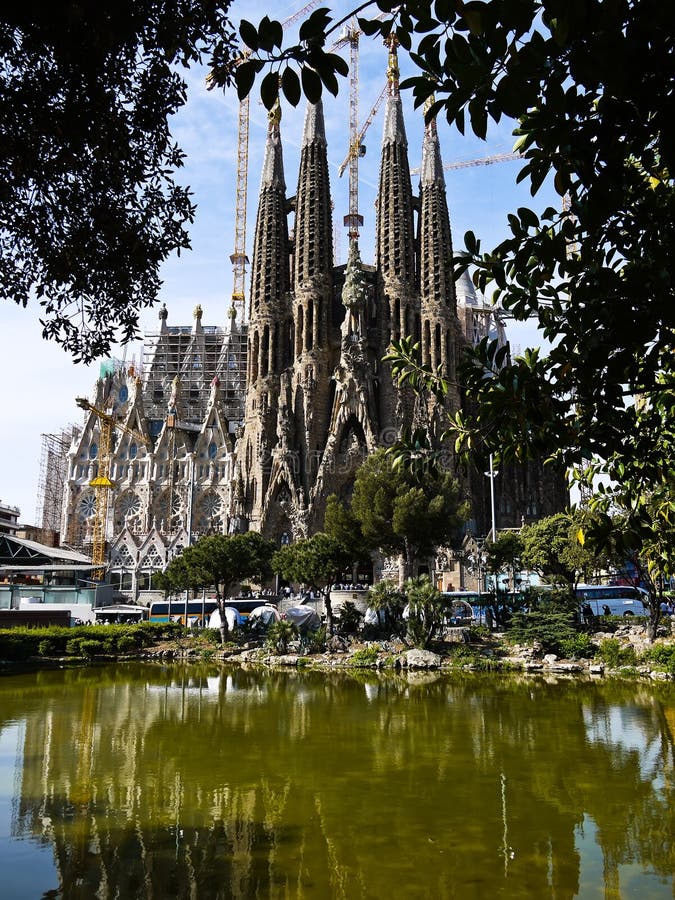 Sagrada Familia (Barcelona) in Spain