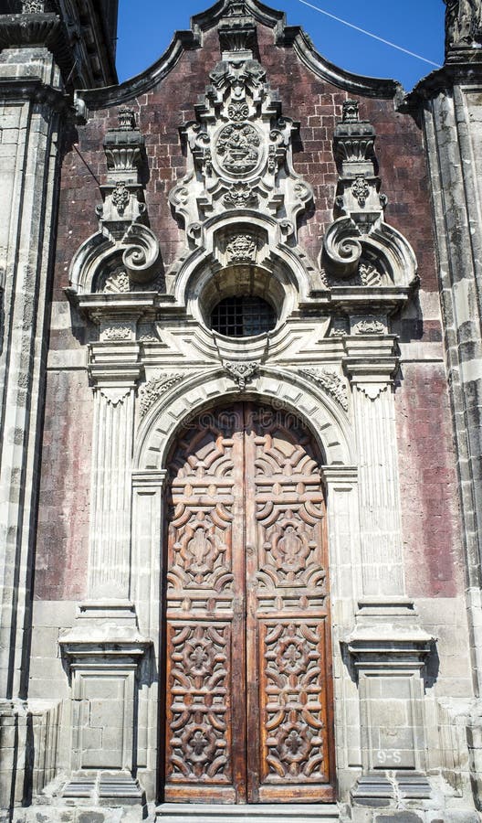 The Sagrario chapel of the Metropolitan Cathedral in Mexico City royalty free stock photos The Sagrario chapel of the Metropolitan Cathedral in Mexico City royalty free stock photos
