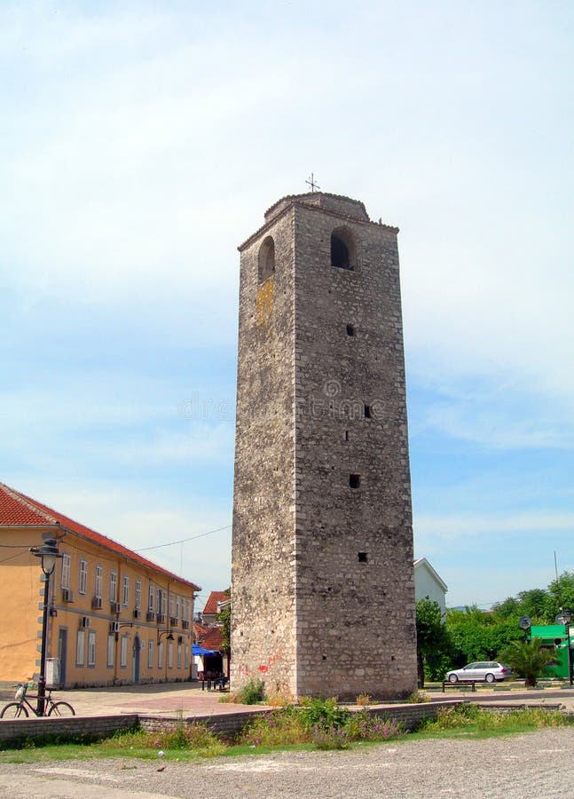 Sahat Kula The Clock Tower 17th century building Old Turkish To