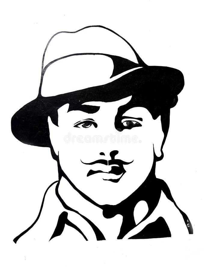 Black Glass Bhagat singh painting, Size: A4 at Rs 400/piece in Gurgaon |  ID: 22393975788