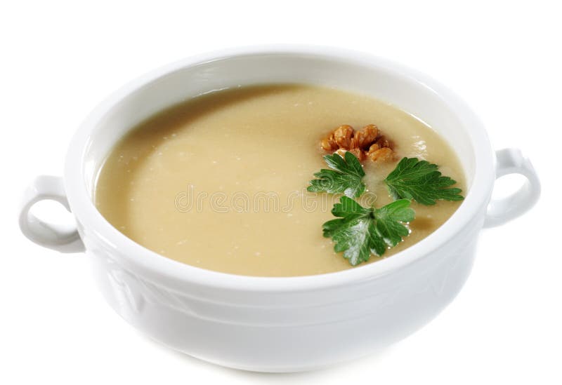 Sahnesuppe stockfoto Sahnesuppe stockfoto