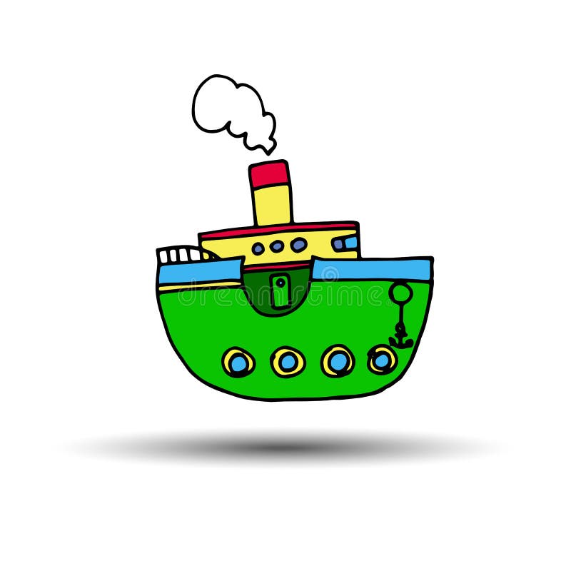 Sailboa för lopp för nautisk illustration för hav för fartygvektorskepp marin- royaltyfri illustrationer