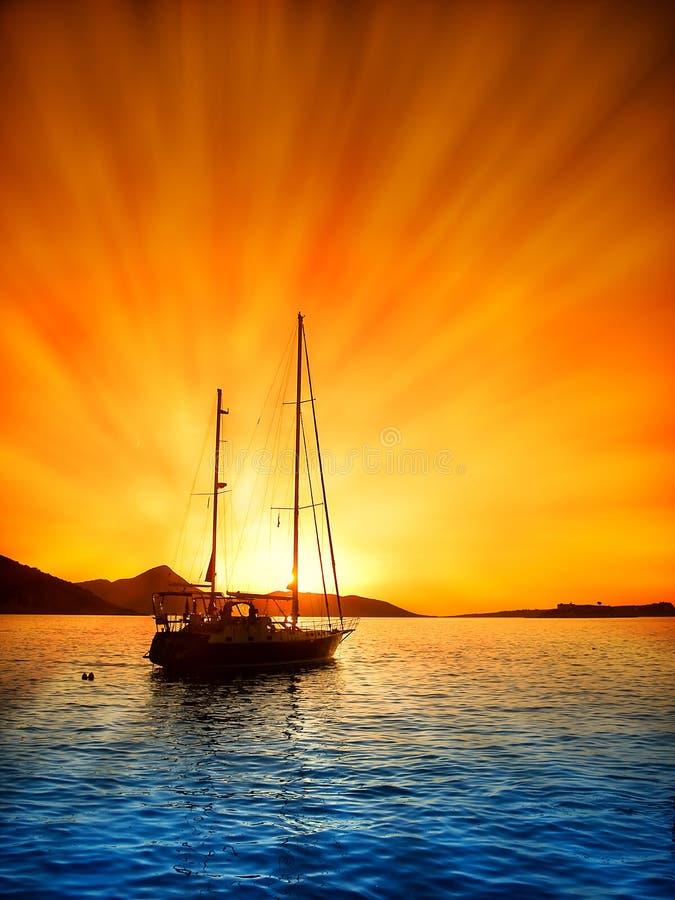 Sailboat foto de stock royalty free Sailboat foto de stock royalty free