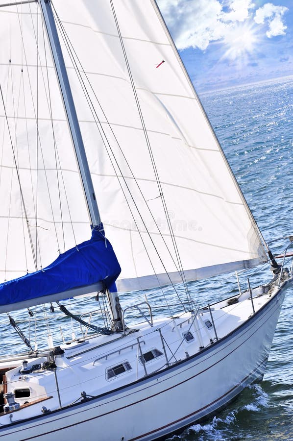 sailboat stock image