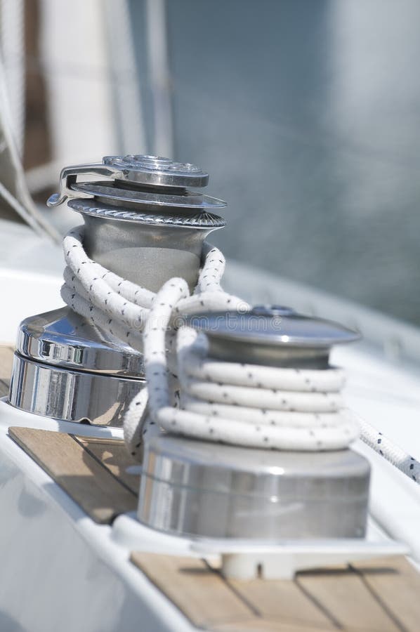 Sailboat equipment stock image. Image of boat, maritime 25867883