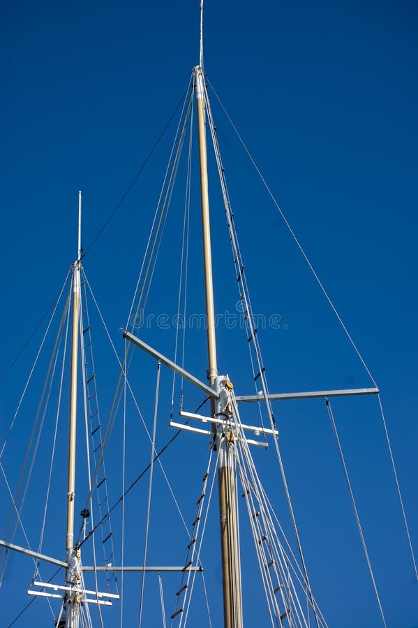 Sailboat Rigging stock image. Image of nautical, sailboat 70044207