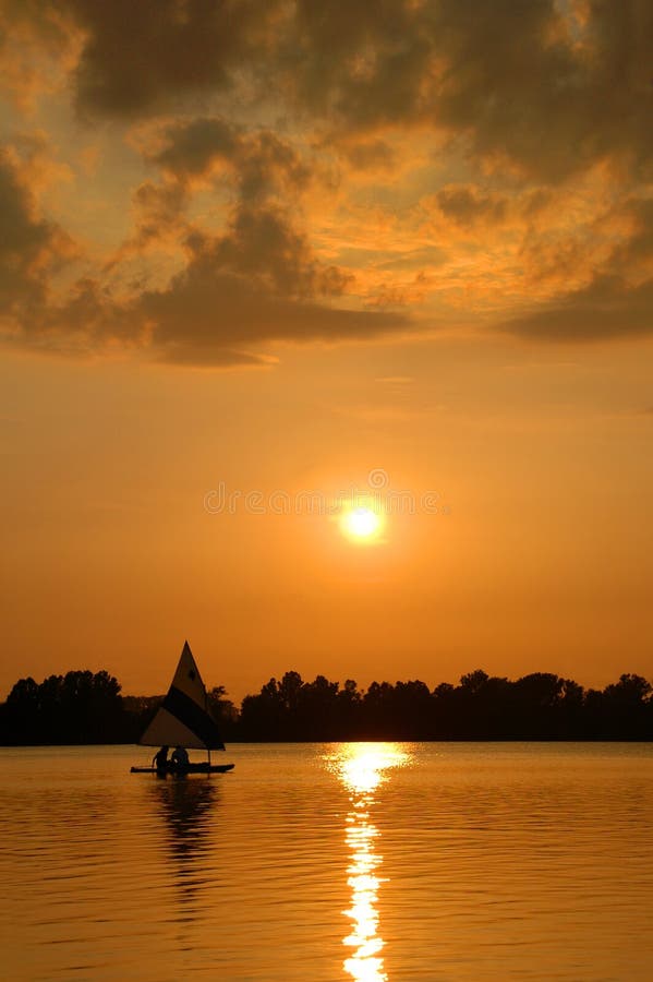 Sailboat at Sunset